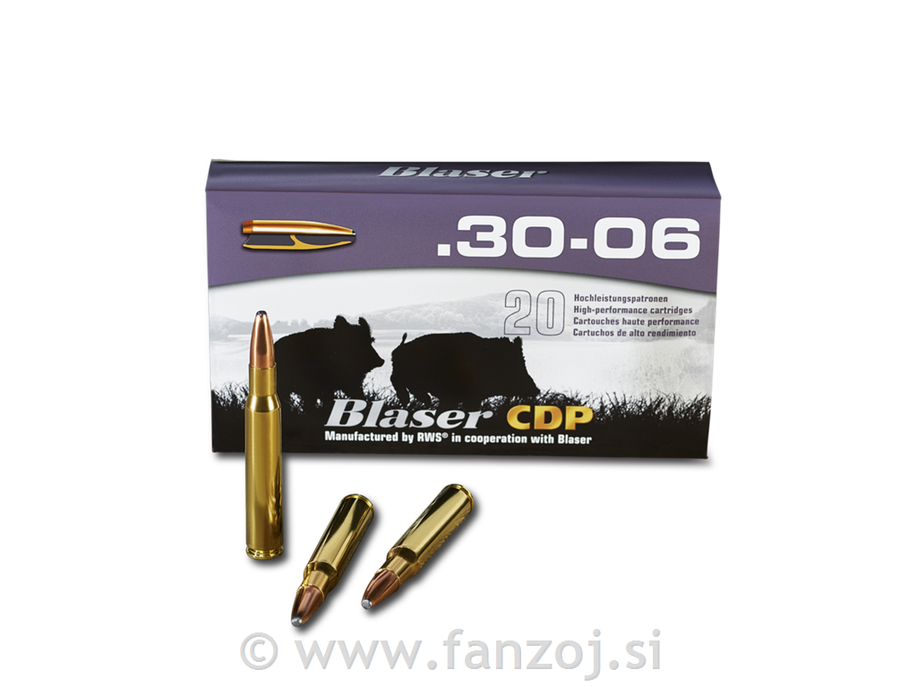 NABOJ BLASER CDP 10,7g.30-06