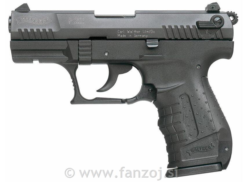 PIŠTOLA NA PLIN WALTHER P22