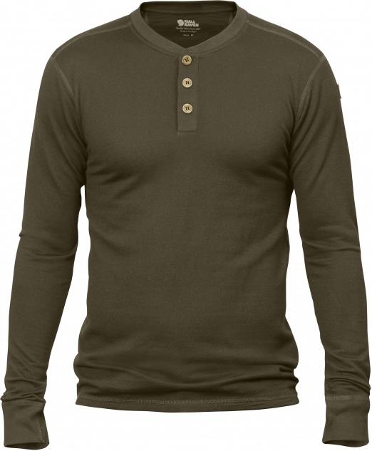 MAJICA Lappland Merino Henley LS
