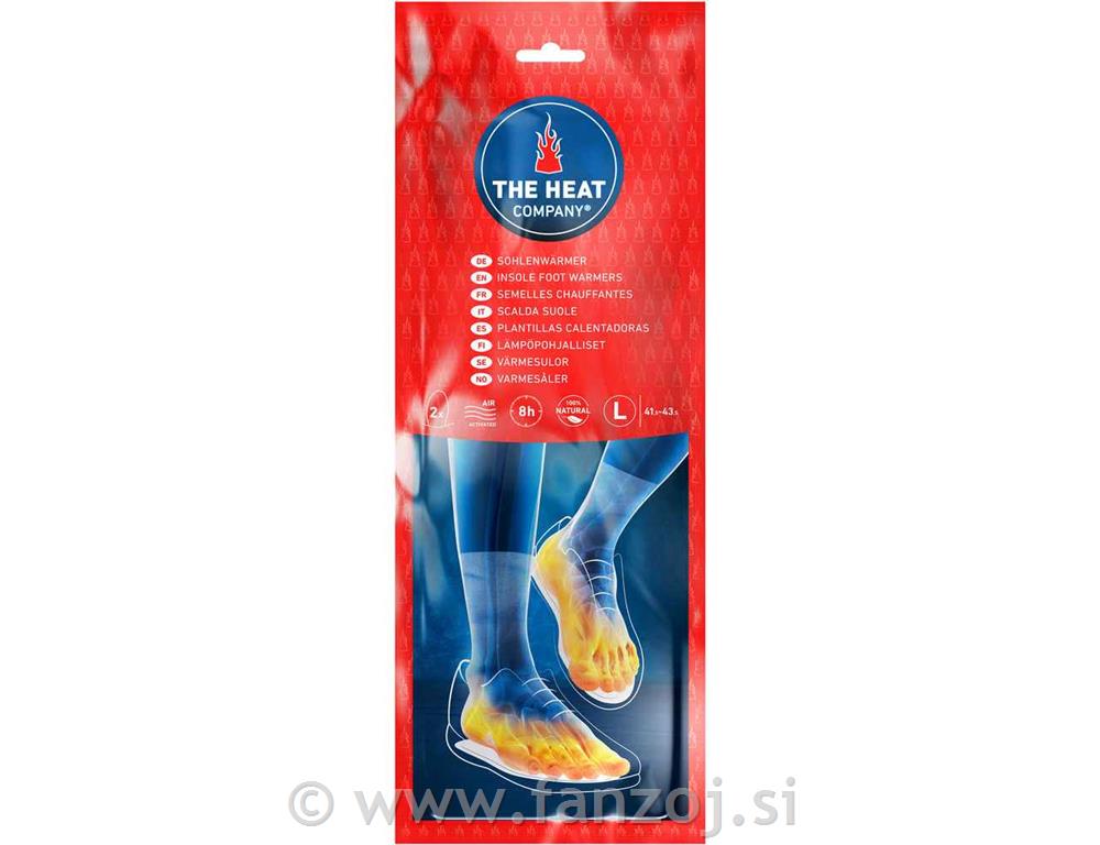 GRELCI za noge/podplat Heat +8 ur